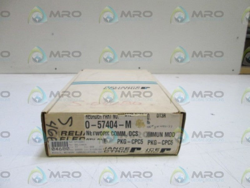 RELIANCE ELECTRIC COMMUNICATION MODULE NETWORK 0-57404-M  NSMP