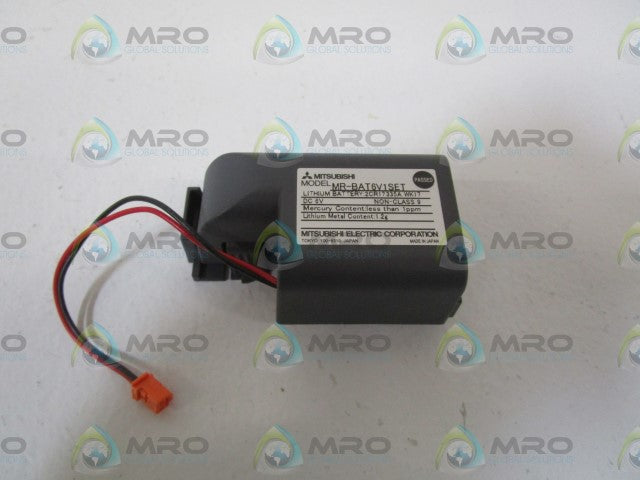 MITSUBISHI BATTERY AND HOLDER MR-BAT6V1SET *NEW NO BOX*
