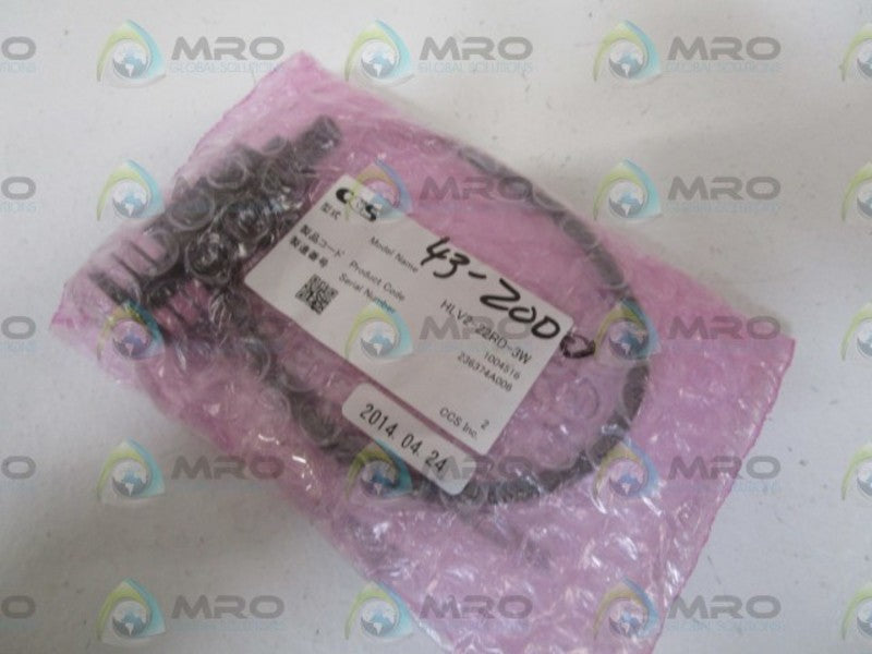 CCS CONNECTOR CABLE HLV2-22RD-3W  NSNP