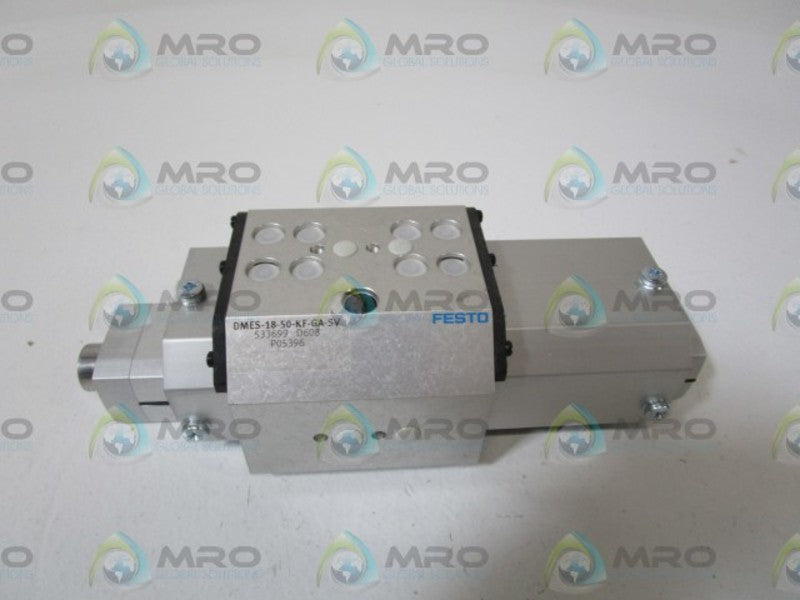 FESTO 533699 MANIFOLD BLOCK DMES-18-50-KF-GA-SV  NSNP