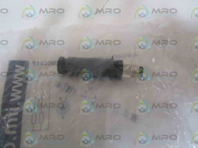 IFM EFECTOR E10919 WIREABLE CONNECTOR * NEW IN FACTORY BAG *