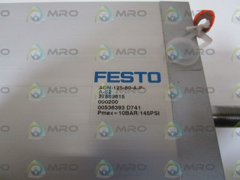 FESTO COMPACT CYLINDER ADN-125-80-A-P-A-S2  NSNP