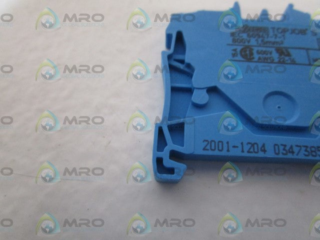 LOT OF 149 WAGO BLUE BLOCK 2001-1204 *NEW NO BOX*