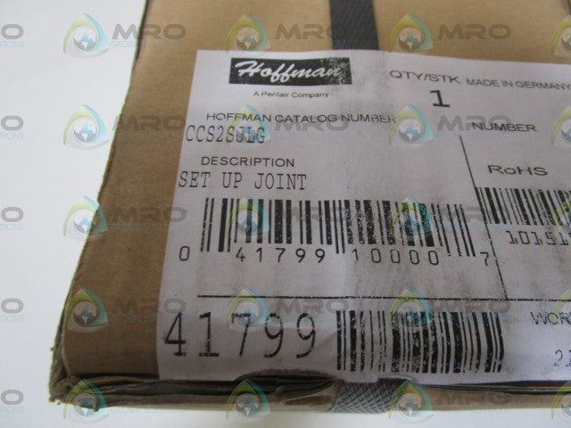 HOFFMAN SET UP JOINT CCS2SJLG *FACTORY SEALED*