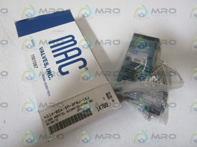 MAC 411A-B0A-DM-DFBJ-1KJ SOLENOID VALVE *NEW IN BOX*