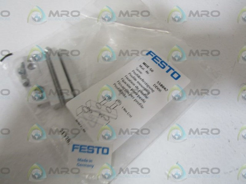 FESTO 558042 PROFILE MOUNTING MUE-50 * NEW IN FACTORY BAG *