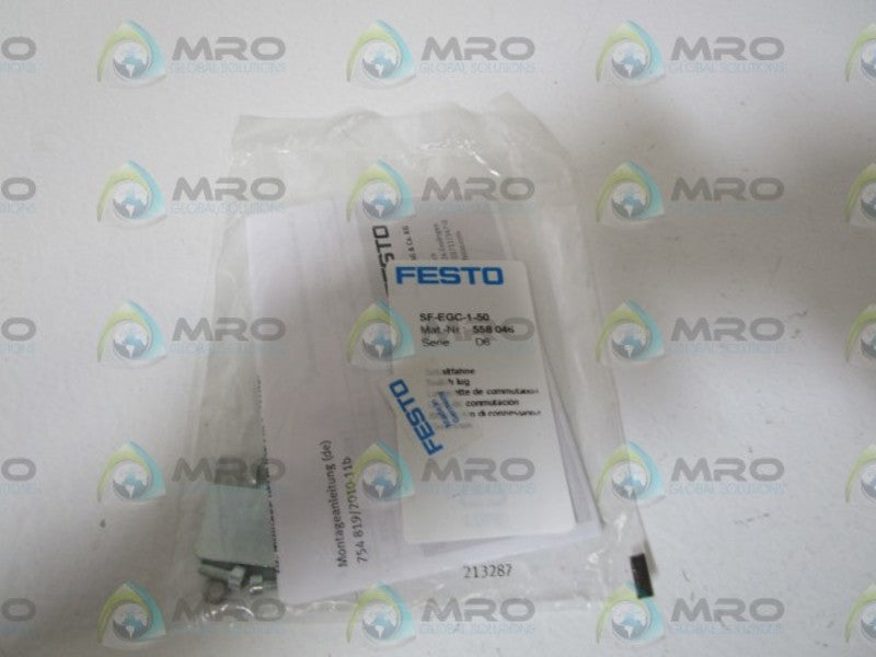 FESTO 558046 SWITCH LUG SF-EGC-1-50 * NEW IN FACTORY BAG *