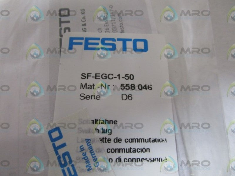 FESTO 558046 SWITCH LUG SF-EGC-1-50 * NEW IN FACTORY BAG *
