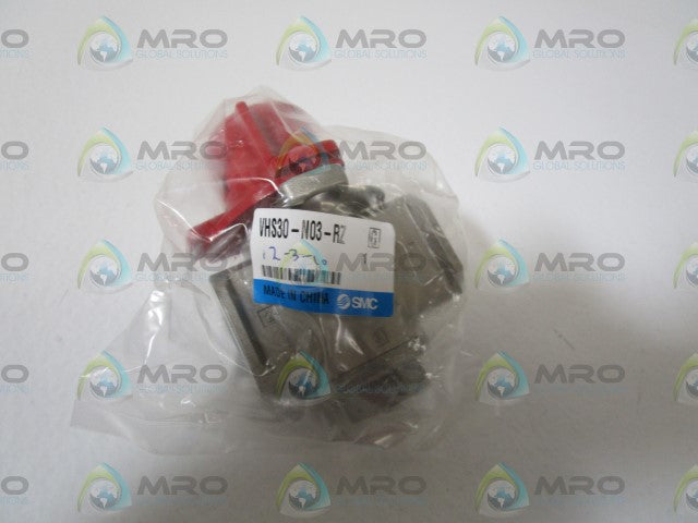 SMC LOCKOUT SOLENOID VALVE VHS30-N03-RZ *NEW FACTORY BAG*