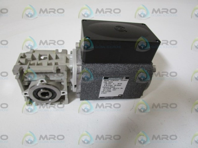 GROSCHOPP MOTOR AC8040NV-RA3060T *NEW NO BOX*