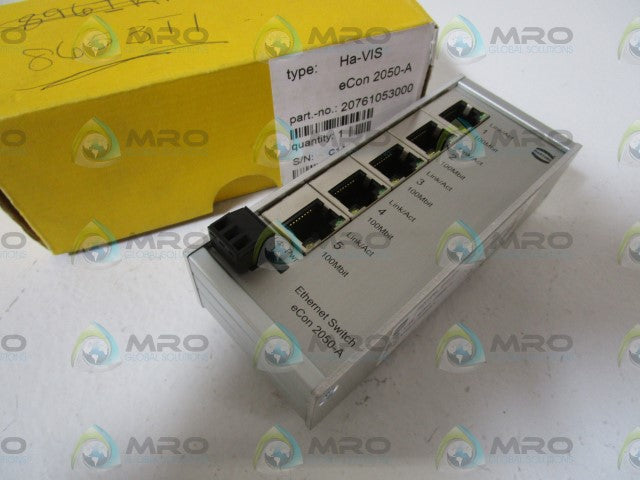 HARTING ETHERNET SWITCH Ha-VIS eCon 2050-A *NEW IN BOX*