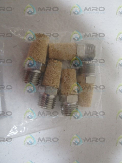 LOT OF 5 SMC EXHAUST MUFFLER 4450K2 *NEW IN BAG*
