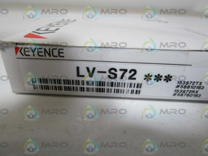 KEYENCE SENSOR LV-S72*** *NEW IN BOX*