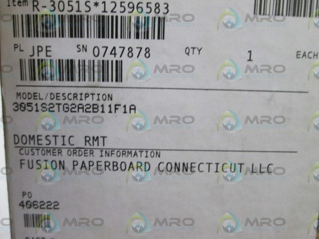 ROSEMOUNT TRANSMITTER  3051S2TG2A2B11F1A / 1199WNA95NUCP30AA00 *NEW IN BOX*