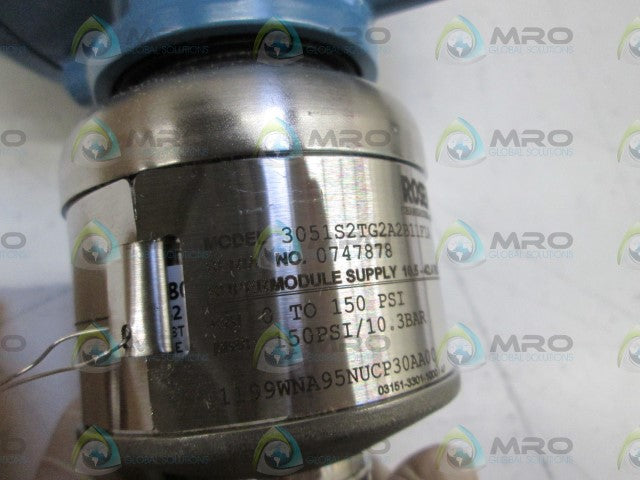 ROSEMOUNT TRANSMITTER  3051S2TG2A2B11F1A / 1199WNA95NUCP30AA00 *NEW IN BOX*