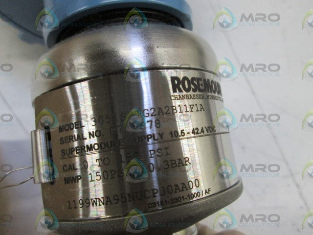 ROSEMOUNT TRANSMITTER  3051S2TG2A2B11F1A / 1199WNA95NUCP30AA00 *NEW IN BOX*