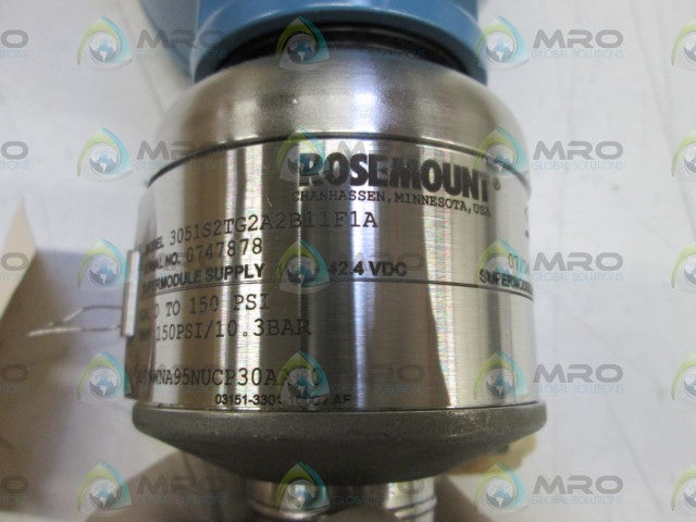 ROSEMOUNT TRANSMITTER  3051S2TG2A2B11F1A / 1199WNA95NUCP30AA00 *NEW IN BOX*