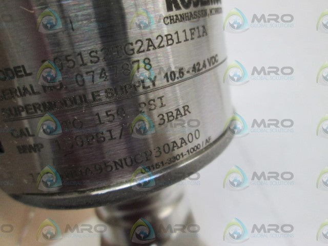 ROSEMOUNT TRANSMITTER  3051S2TG2A2B11F1A / 1199WNA95NUCP30AA00 *NEW IN BOX*