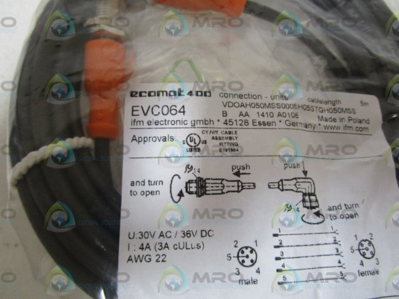 ECOMOT CONNECTOR EVC064 * NEW IN FACTORY BAG *
