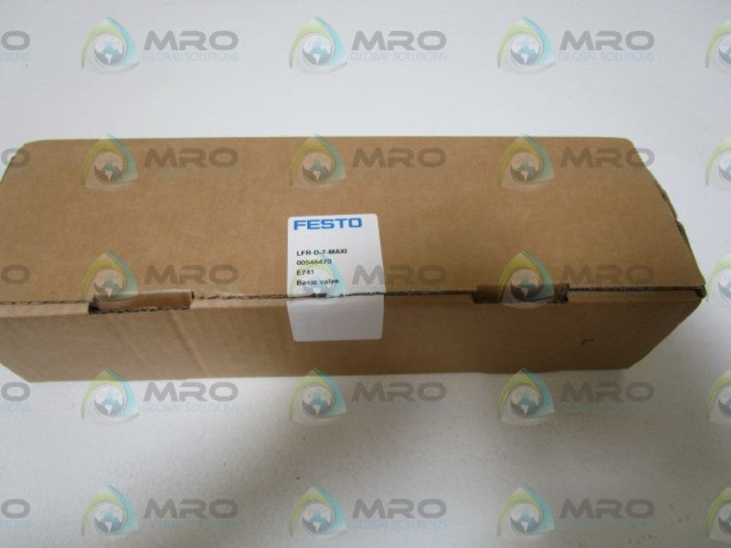 FESTO LFR-D-7-MAXI FILTER REGULATOR  NSMP