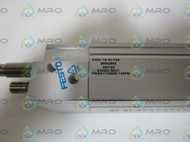 FESTO 544000 MINI SLIDE DGSL-16-40-Y3A (AS PICTURED)  NSNP