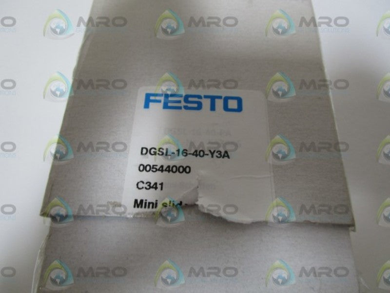 FESTO 544000 MINI SLIDE DGSL-16-40-Y3A  NSMP