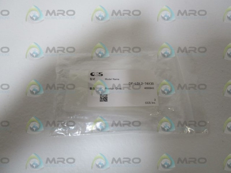 CCS DF-LDL2-74X30 * NEW IN FACTORY BAG *