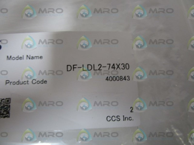 CCS DF-LDL2-74X30 * NEW IN FACTORY BAG *
