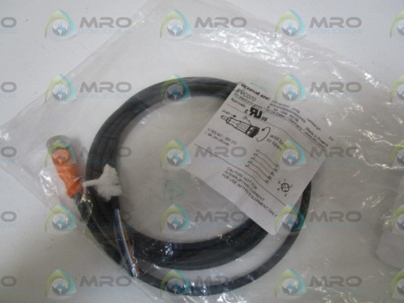 IFM EFECTOR EVC070 SOCKET FOR SENSORS W/ M12 CONNECTOR  NSMP