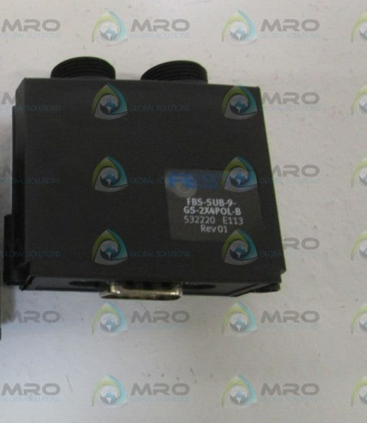 FESTO PLUG FBS-SUB-9-GS-2X4POL-B  NSNP