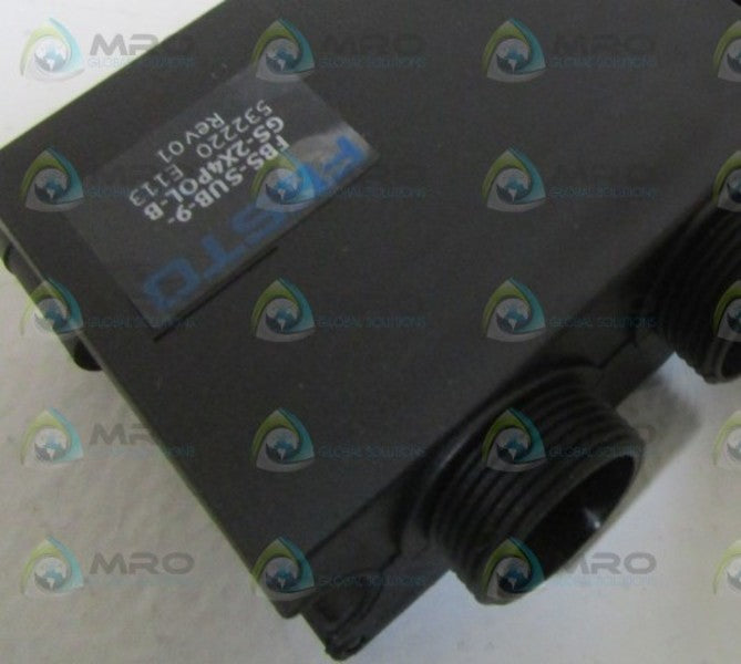 FESTO PLUG FBS-SUB-9-GS-2X4POL-B  NSNP
