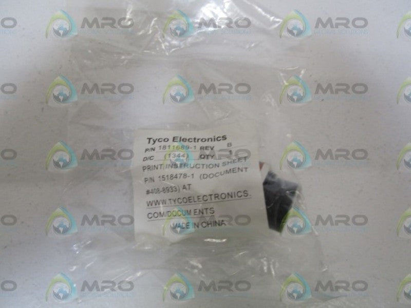 TYCO ELECTRONICS CONNECTOR RECEPTACLE 1811689-1  NSMP