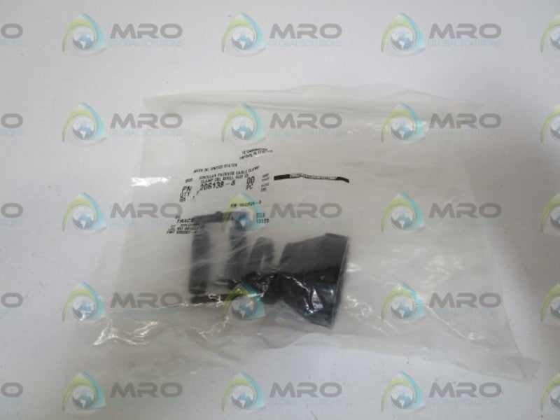 TE CONNECTIVITY CIRCULAR PACKAGE CABLE CLAMP 206138-8  NSMP