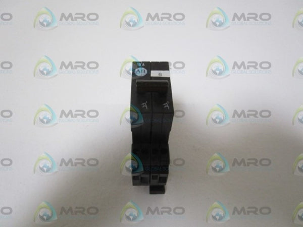 ALLEN BRADLEY MINI CIRCUIT BREAKER 1492-GS2G100 SER. A  UNMP
