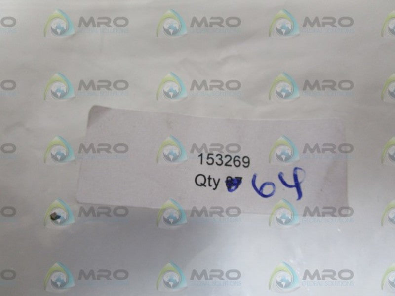 LOT OF 64 FESTO 153269 BLANKING PLUG QSC-8H *NEW NO BOX*