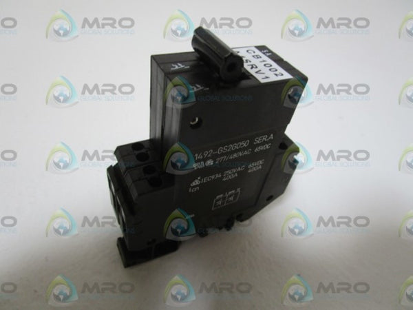 ALLEN BRADLEY MINI CIRCUIT BREAKER 1492-GS2G050 SER. A  UNMP