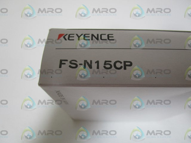 KEYENCE FS-N15CP DIGITAL FIBER OPTIC AMPLIFIER *NEW IN BOX*