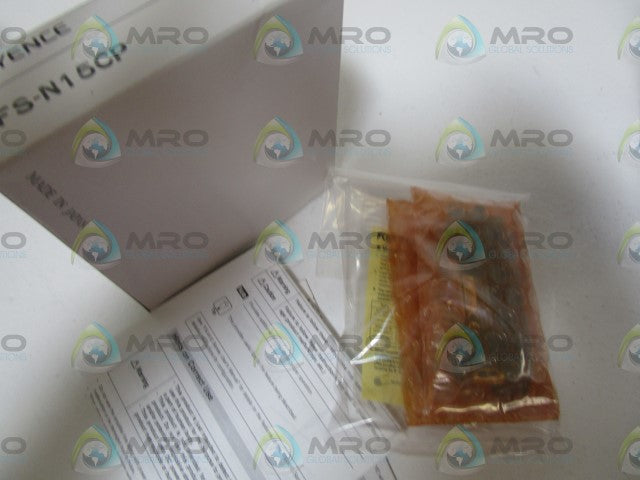 KEYENCE FS-N15CP DIGITAL FIBER OPTIC AMPLIFIER *NEW IN BOX*