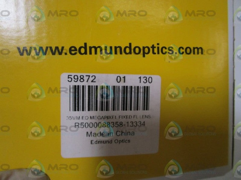 EDMUND OPTICS 35MM EO MEGAPIXEL FIXED FL LENS 59872  NSMP