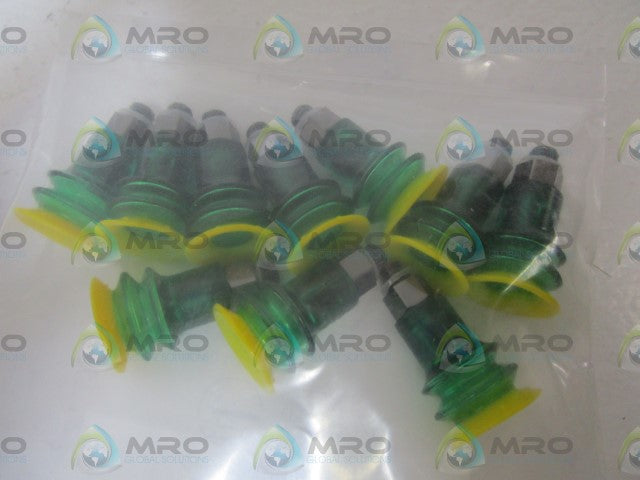 LOT OF 10 PIAB SUCTION CUP BX15P.4K.01AC *NEW IN FACTORY BAG*