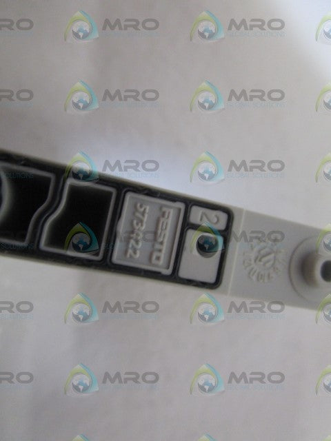 LOT OF 8 FESTO 573422 COVER PLATE VABB-L1-10-T *NEW NO BOX*