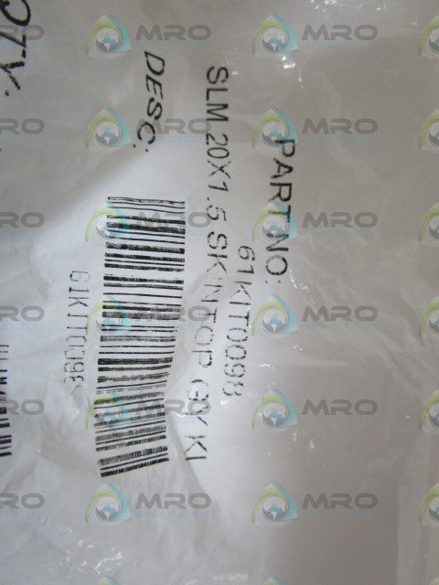 LOT OF 3 SKINTOP CONNECTOR 61KIT0098 * NEW IN FACTORY BAG *