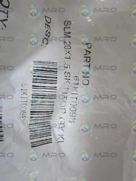 LOT OF 3 SKINTOP CONNECTOR 61KIT0098 * NEW IN FACTORY BAG *