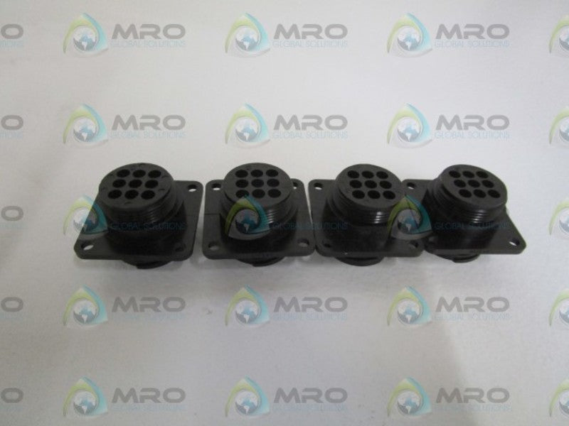 LOT OF 4 AMP CIRCULAR CONNECTOR 211769-1 *NEW NO BOX*
