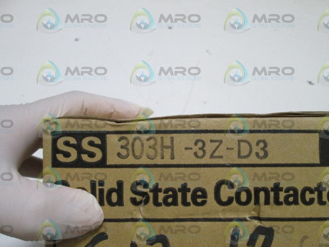 FUJI ELECTRIC SOLID STATE CONTACTOR SS303H-3Z-D3 *NEW IN BOX*