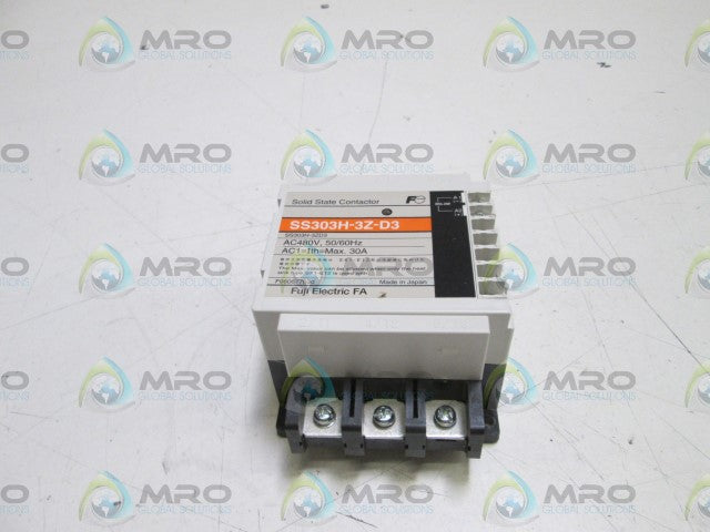 FUJI ELECTRIC SOLID STATE CONTACTOR SS303H-3Z-D3 *NEW IN BOX*