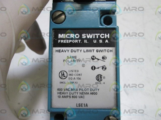 MICROSWITCH LSE1A LIMIT SWITCH *NEW NO BOX*