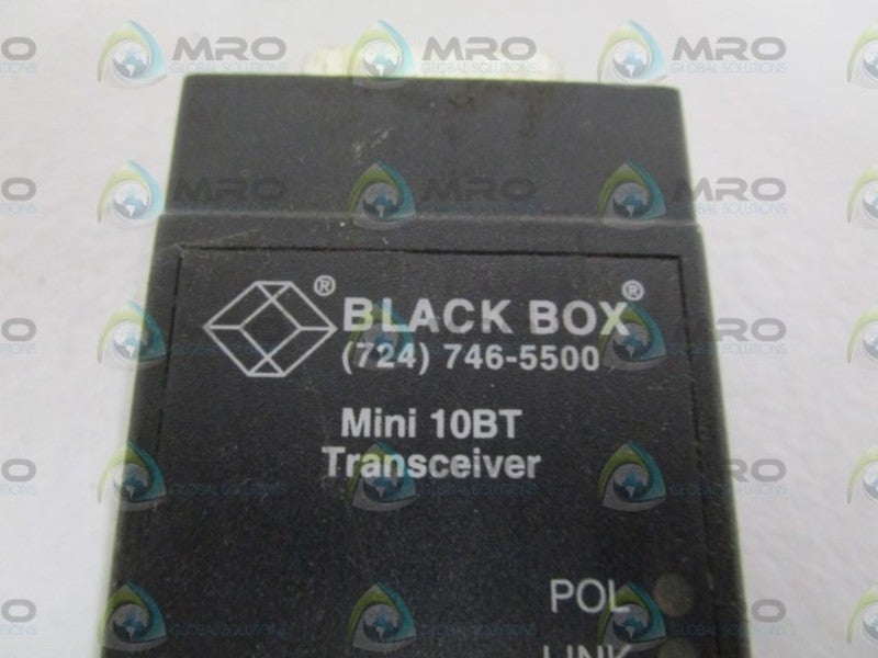 BLACK BOX LE2041A-R2 MINI 10BT TRANSCEIVER  UNMP