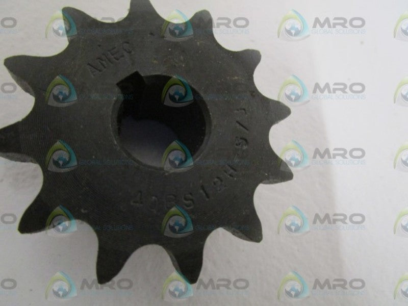 AMEC 40BS12H SPROCKET 5/8"  NSNP