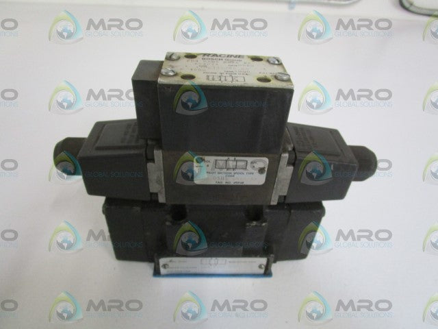 RACINE DIRECTIONAL VALVE FD4 BSHS 802S 02 *USED*